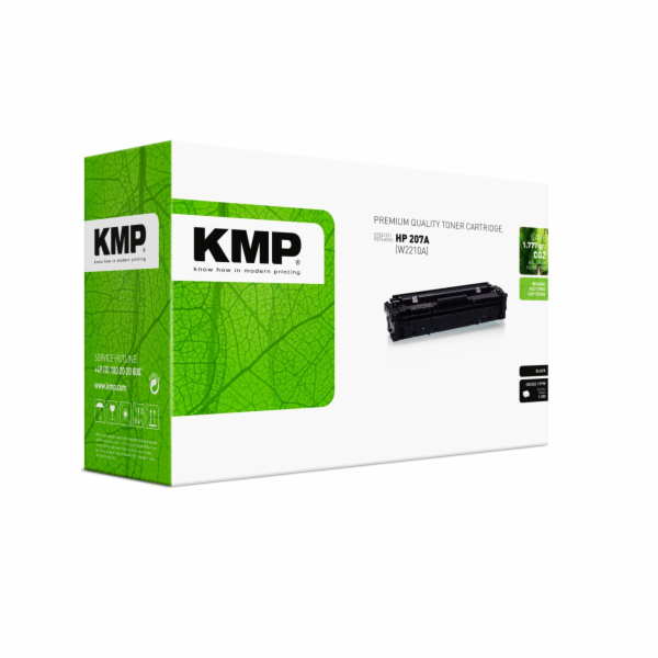 KMP Toner schwarz  ersetzt HP W 2210 A No. 207 A