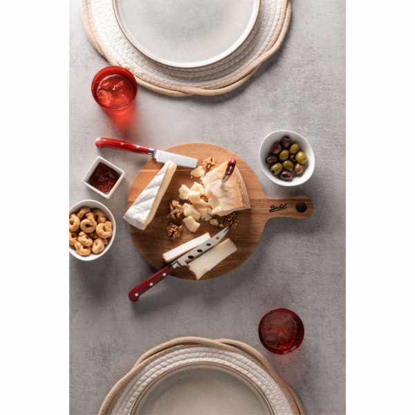 Berkel Chopping Board  Acacia + 3 Chese Knife