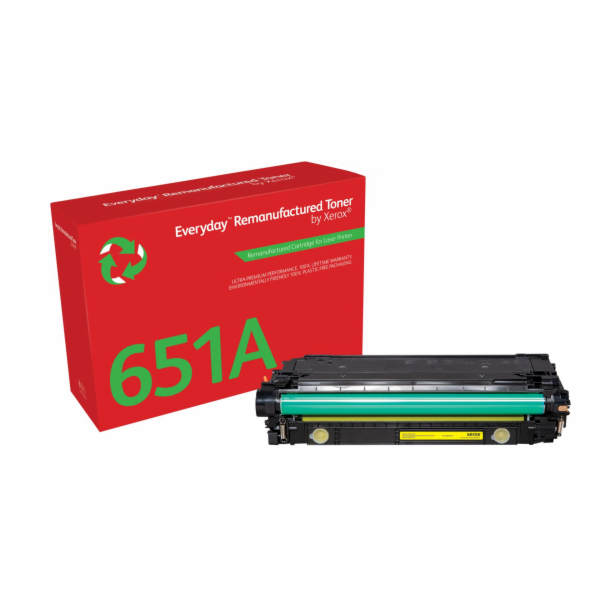 Xerox Everyday Yellow Toner Rem:  ers. HP CE342A/CE272A/C...