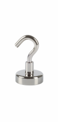 Magnetický háček Fix-o-moll neodymový 40 mm x O 25 mm stříbrný