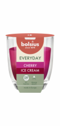 Svicka Bolsius Everyday, tresnova zmrzlina, 80x70 mm, ve skle