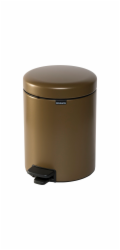 Brabantia Treteimer Newicon 5 L  Warm Brass