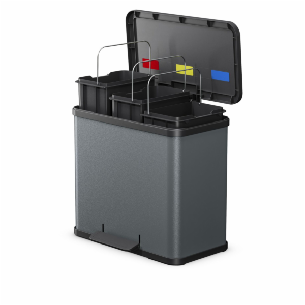 Hailo Öko trio Plus L  dark grey, matte
