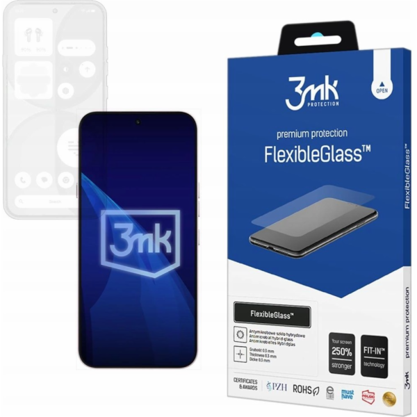 3mk hybridní sklo FlexibleGlass pro Nothing Phone (4a)