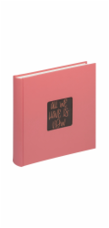 Walther Fun Living Coral   30x30  Album mit 100 Seiten   FA-208-LC
