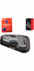 Cardo FRC2X003 interkom pro motorky 2 kanály/kanálů 800 m Černá