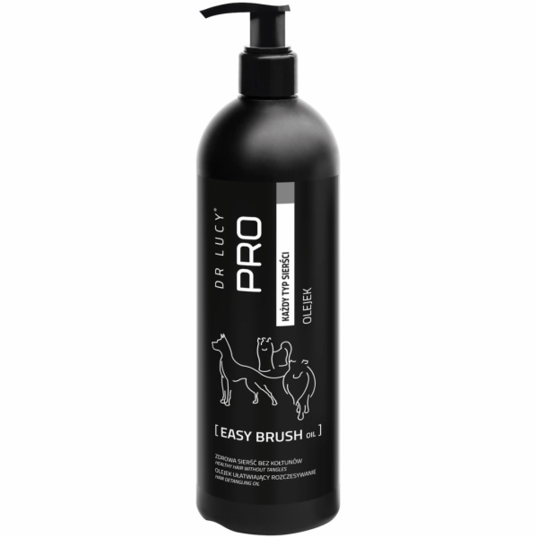 DR LUCY - PRO EASY BRUSH OIL 0,5 L - OLEJEK UŁATWIAJĄCY R...