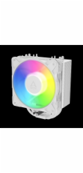 ARCTIC Freezer 36-S A-RGB (White) - Výkonný celobílý věžový chladič CPU s úchvatným podsvícením