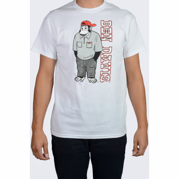 Bílé tričko Rocket Ben Davis Funky Monkey