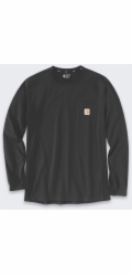 Tričko Carhartt Carhartt Force Midweight Pocket černé