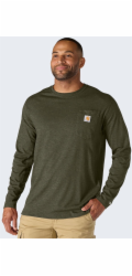 Košile Carhartt Carhartt Force Midweight s kapsami BASIL HEA
