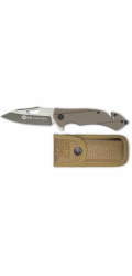 Nůž K25 K25 25001 Taktický kapesní nůž G10 Coyote