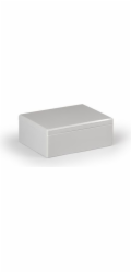 Krabička Ensto Cubo D 150x200x76mm hladké boky šedý kryt IP67 ABS (DABP152008G)