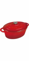 KingHoff Smaltovaná litinová pánev na pečení 30 cm KINGHOFF KH-1530
