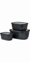 Mepal Cirqula Multischüssel-Set  3-tlg, nordic black