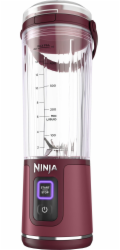 Ninja Blast kabelloser Standmixer BC151EUCR (beere/schwarz, USB-C aufladbar, 530ml Becher)