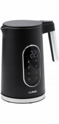 Toya LUND Elektrická konvice 1,7 l REG.TEMP černá [kód produktu: 68228]