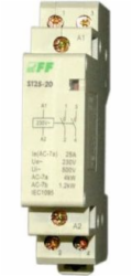 F&F Modulární stykač 25A 2NO 2NC 230V AC ST25-22 - ST25-22