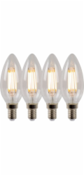Lucide Transparentní E14 LED žárovka 4W s teplým svícením Lucide 49023/14/60