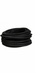 Pawbol Pawbol 6161A-50/750P Vlnitá trubka z PVC, typ 750N s pilotním potrubím 50 m černá