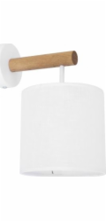 TK Lighting Nástěnná lampa DEVA WHITE 4108