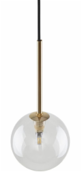 TKKRYWULT Závěsná lampa NILOS ČERNĚ/ZLATÁ 5941 TK Lighting