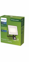 Philips Philips Lois LED reflektor 30W | 3200lm | 5000K | IP65 | Pohybový senzor | Soumrakový senzor | Černý