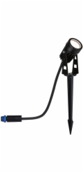 Paulmann Plug & Shine Spot zahradní reflektor 2W 150lm 3000K IP65 24V černá/kovová