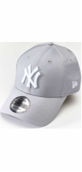 New Era Kšiltovka 9FORTY LEAGUE BASIC 940 GREY - - unisex - šedá