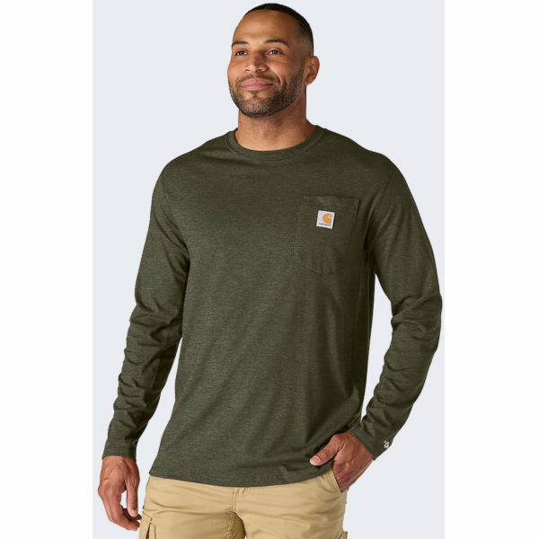 Košile Carhartt Carhartt Force Midweight s kapsami BASIL HEA