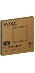 V-TAC Stropní svítidlo Stropní svítidlo LED panel 40W 4950lm 6500K IP20 600x600 24081