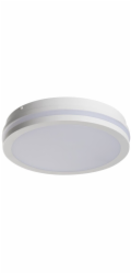 Kanlux Stropní LED svítidlo BENO 24-30W CCT-O W 2650lm-3530lm 3000-4000K teplé/neutrální světlo IP65 kulaté O26 Třída II 5letá záruka bílé 38786