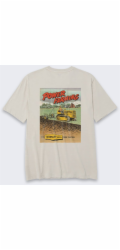 Clarins Tričko Caterpillar Power Farming ŠEDÉ