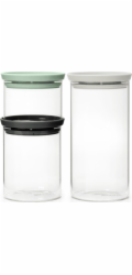 Brabantia Sada 3 nádob 0,3 l, 0,6 l, 1,1 l 100550