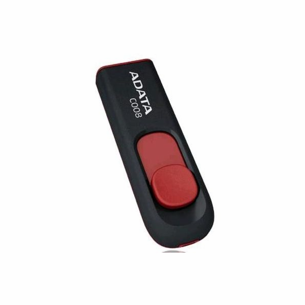 ADATA Flash Disk 64GB C008, USB 2.0 Classic, černá