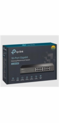 TP-Link switch TL-SG1016D (16xGbE, fanless)