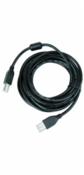 GEMBIRD Kabel USB 2.0 A-B propojovací 4,5m Premium (černý, ferit, zlacené kontakty)