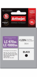 Activejet AB-1000BN ink for Brother printer; Brother LC1000/LC970Bk replacement; Supreme; 35 ml; black