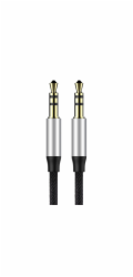 Baseus Yiven Audio kabel 3,5 samec Audio M30 1,5 m - stříbrno-šedý