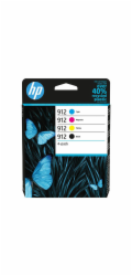 HP 912 CMYK Original Ink Cartridge 4-Pack (315 / 315 / 315 / 300 pages)
