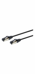 Gembird Cat.8 SFTP LSZH Patch kabel kabel 0,5m (černý) Gembird