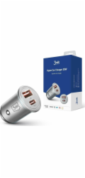 3mk nabíječka do auta - Hyper Car Charger 30W
