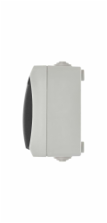 Zásuvka nástěnná dvojitá 16A/250V IP44  A1397.1
