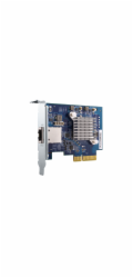 QNAP QXG-10G1T Síťová rozšiřující karta pětirychlostní sítě 10 GbE, jednoportová 10GBASE-T