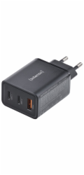 Intenso Power Adapter W65ACC GaN  2x USB-C 1x USB-A 65W      black