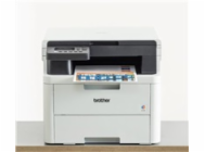 BROTHER multifunkce color LED DCP-L3520CDW - A4 18ppm 512MB 250listů USB WIFI 600dpi duplex