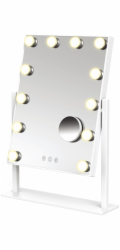 IMMAX LED stolní kosmetické zrcadlo MUST HAVE s magnetickým zvětšovacím zrcátkem 12W, CCT