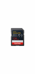 SanDisk Extreme PRO - Paměťová karta flash - 128 GB - Video Class V90 / UHS-II U3 / Class10 - SDXC UHS-II