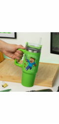 Paladone Minecraft hrnek s brčkem - Steve (900 ml)