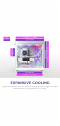 NZXT H9 Flow RGB+ Midi Tower Bílá
